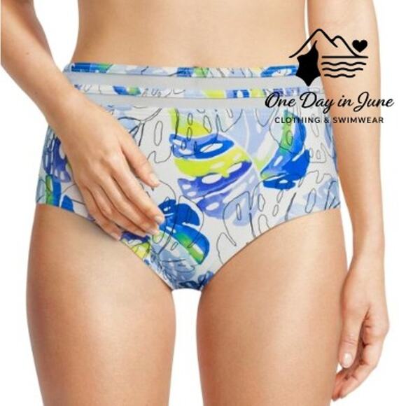Tommy Hilfiger High Waist Bikini Bottom Size XXL - Picture 1 of 7